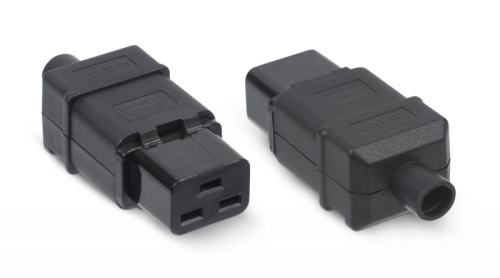 Cabeus IEC-320-C19 Вилка С19 разборная, 16А, 250 V, черная | код 9648c | Cabeus