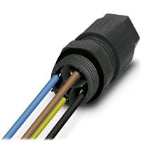 Проходная деталь Q 1,5/4A10/24-M20KU-ESA BK PE | код 1584787 | PHOENIX CONTACT