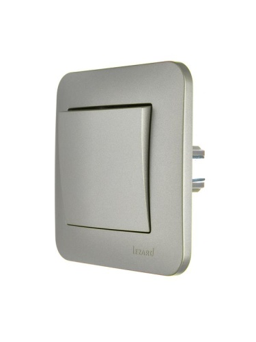 Выключатель 1-кл. 1п СП ASTI 10А IP20 в сборе платина. LEZARD 7081-3535-100 фото 3
